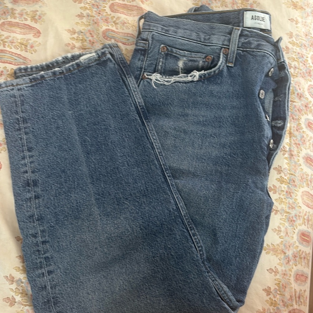 AGOLDE “boyfriend” jeans